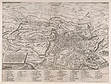 View of Rome from the North, from "Speculum Romanae Magnificentiae", Sebastiano di Re Italian, Engraving