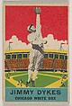 Jimmy Dykes, Chicago White Sox, DeLong Gum Company, Boston, Massachusetts  American, Commercial color lithograph