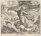 Plate 1: The Creation of the World (Orbis fabrica), from Ovid's 'Metamorphoses', Antonio Tempesta  Italian, Etching