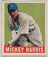Mickey Harris, from the All-Star Baseball series (R401-1), issued by Leaf Gum Company, Leaf Gum, Co., Chicago, Illinois American, Commercial chromolithograph