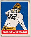 Alfonso "Al" Di Marco, from the All-Star Football series (R401-2), issued by Leaf Gum Company, Leaf Gum, Co., Chicago, Illinois  American, Commercial chromolithograph