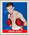 Freddy Steele, from the Knock-Out Bubble Gum series (R401-5), issued by Leaf Gum Company, Leaf Gum, Co., Chicago, Illinois American, Commercial Chromolithograph