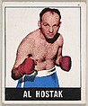 Al Hostak, from the Knock-Out Bubble Gum series (R401-5), issued by Leaf Gum Company, Leaf Gum, Co., Chicago, Illinois  American, Commercial Chromolithograph