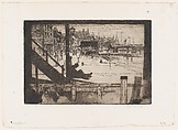 Westport (Scotland), Sir David Young Cameron  British, Scottish, Etching; only state