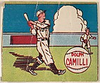 Dolph Camilli, from the series Baseball Stars (R302-1), Michael Pressner and Co. American, Commercial lithograph