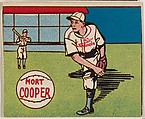 Mort Cooper, from the series Baseball Stars (R302-1), Michael Pressner and Co. American, Commercial lithograph