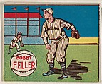 Bobby Feller, from the series Baseball Stars (R302-1), Michael Pressner and Co. American, Commercial lithograph