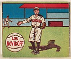 Lou Novikoff, from the series Baseball Stars (R302-1), Michael Pressner and Co. American, Commercial lithograph