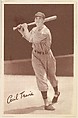 Cecil Travis, How to Run Bases, from the Goudey Premiums series (R303-A) issued by the Goudey Gum Company to promote Diamond Stars Gum, Goudey Gum Company  American, Commercial lithograph