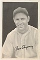 Ben Chapman, from the Goudey Premiums series (R303-B) issued by the Goudey Gum Company to promote Diamond Stars Gum, Goudey Gum Company  American, Commercial lithograph
