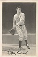 Lefty Gomez, from the Goudey Premiums series (R303-B) issued by the Goudey Gum Company to promote Diamond Stars Gum, Goudey Gum Company  American, Commercial lithograph