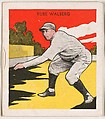 Rube Walberg, from the Tattoo Orbit series (R305) issued by the Orbit Gum Company to promote Tattoo Gum, William Wrigley Jr. Company, Commercial lithograph