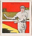 Paul Waner, from the Tattoo Orbit series (R305) issued by the Orbit Gum Company to promote Tattoo Gum, William Wrigley Jr. Company, Commercial lithograph