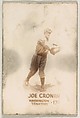 Card Number 176, Joe Cronin, Washington Senators, from the Tattoo Orbit series (R308) issued by the Orbit Gum Company, William Wrigley Jr. Company, Photolithograph