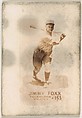 Card Number 153, Jimmy Foxx, Philadelphia Athletics, from the Tattoo Orbit series (R308) issued by the Orbit Gum Company, William Wrigley Jr. Company, Photolithograph