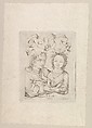 The Ill-Matched Couple, Israhel van Meckenem German, Engraving