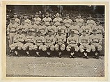 St. Louis Browns, 1935, from the "Baseball and Football" set (R311), issued by the National Chicle Company to promote Diamond Stars Gum, National Chicle Gum Company, Cambridge, Massachusetts, Albumen print (glossy finish)