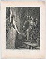 Isabella and Angelo (Shakespeare, Measure for Measure, Act 2, Scene 2), James Fittler  British, Engraving