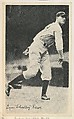 Lynn "Schoolboy" Rowe, from the National Chicle Fine Pen Premiums series (R313) issued by the National Chicle Gum Company, National Chicle Gum Company, Cambridge, Massachusetts, Photolithograph