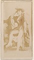 Sadie Lane, from the Actresses series (N245) issued by Kinney Brothers to promote Sweet Caporal Cigarettes, Kinney Brothers Tobacco Company  American, Albumen photograph
