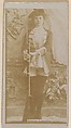 Grace Langley, from the Actresses series (N245) issued by Kinney Brothers to promote Sweet Caporal Cigarettes, Kinney Brothers Tobacco Company American, Albumen photograph