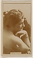 Lillian Lewis, from the Actresses series (N245) issued by Kinney Brothers to promote Sweet Caporal Cigarettes, Kinney Brothers Tobacco Company  American, Albumen photograph