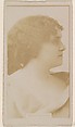 Ema Lorence, from the Actresses series (N245) issued by Kinney Brothers to promote Sweet Caporal Cigarettes, Kinney Brothers Tobacco Company  American, Albumen photograph