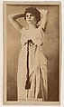 Miss Madden, from the Actresses series (N245) issued by Kinney Brothers to promote Sweet Caporal Cigarettes, Kinney Brothers Tobacco Company  American, Albumen photograph