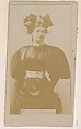 Mrs. Lewis Morrison, from the Actresses series (N245) issued by Kinney Brothers to promote Sweet Caporal Cigarettes, Kinney Brothers Tobacco Company  American, Albumen photograph