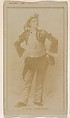 Ethel Ormonde, from the Actresses series (N245) issued by Kinney Brothers to promote Sweet Caporal Cigarettes, Kinney Brothers Tobacco Company  American, Albumen photograph