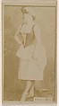 Fanny Rice, from the Actresses series (N245) issued by Kinney Brothers to promote Sweet Caporal Cigarettes, Kinney Brothers Tobacco Company American, Albumen photograph