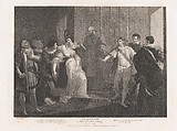 Hero Fainting in Church (Shakespeare, Much Ado About Nothing, Act 4, Scene 1), Peter Simon  British, Stipple engraving