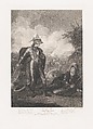 Prince Henry, Hotspur and Falstaff (Shakespeare, King Henry IV, Part 1, Act 5, Scene 4), Thomas Ryder I British, Stipple engraving