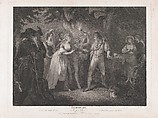 "To you I give myself, for I am yours" (Shakespeare, As You Like It, Act 5, Scene 4), Peter Simon  British, Etching and engraving