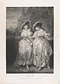 Mrs. Ford and Mrs Page (Shakespeare, Merry Wives of Windsor, Act 2, Scene 1), Robert Thew British, Etching and engraving