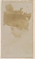 Mignon Villars, from the Actresses series (N245) issued by Kinney Brothers to promote Sweet Caporal Cigarettes, Kinney Brothers Tobacco Company  American, Albumen photograph