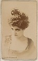 Olga Brandon, from the Actresses series (N246), Type 1, issued by Kinney Brothers to promote Sporting Extra Cigarettes, Kinney Brothers Tobacco Company  American, Albumen photograph