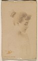 Genevieve Lytton, from the Actresses series (N246), Type 1, issued by Kinney Brothers to promote Sporting Extra Cigarettes, Kinney Brothers Tobacco Company  American, Albumen photograph