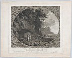 The Tempest, Act I: Ferdinand and Miranda, Samuel Middiman British, Etching