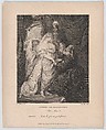 Antony and Cleopatra, Act 1, Scene 2: Charmian–"Good Sir, give me good fortune", John Hall  British, Engraving and etching