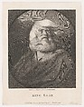 King Lear, William Sharp British, Etching and engraving