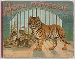 The Model Menagerie, A Novel Picture Book of Wild Animals, L. L. Weedon British, Illustrations: color lithographs and commercial process prints