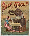 A Peep at the Circus, McLoughlin Brothers American, Color lithographs