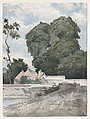 View from the Ramparts at Chartres, Henri-Joseph Harpignies French, Watercolor