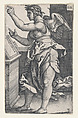 Rhetorica, from "The Seven Liberal Arts", Sebald Beham German, Engraving