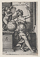 Astrology, from "The Liberal Arts", Georg Pencz German, Engraving