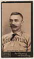Pfeffer, Retired, Louisville, from Mayo's Cut Plug Baseball series (N300), P.H. Mayo & Brother, Richmond, Virginia American, Commercial lithograph