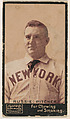 Russie, Pitcher, New York, from Mayo's Cut Plug Baseball series (N300), P.H. Mayo & Brother, Richmond, Virginia American, Commercial lithograph