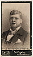 Charles S. Abbey, Center Field, Washington, from Mayo's Cut Plug Baseball series (N300), P.H. Mayo & Brother, Richmond, Virginia American, Commercial lithograph