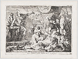 The Sacrifice of Polyxena, Giovanni David Italian, Etching and aquatint